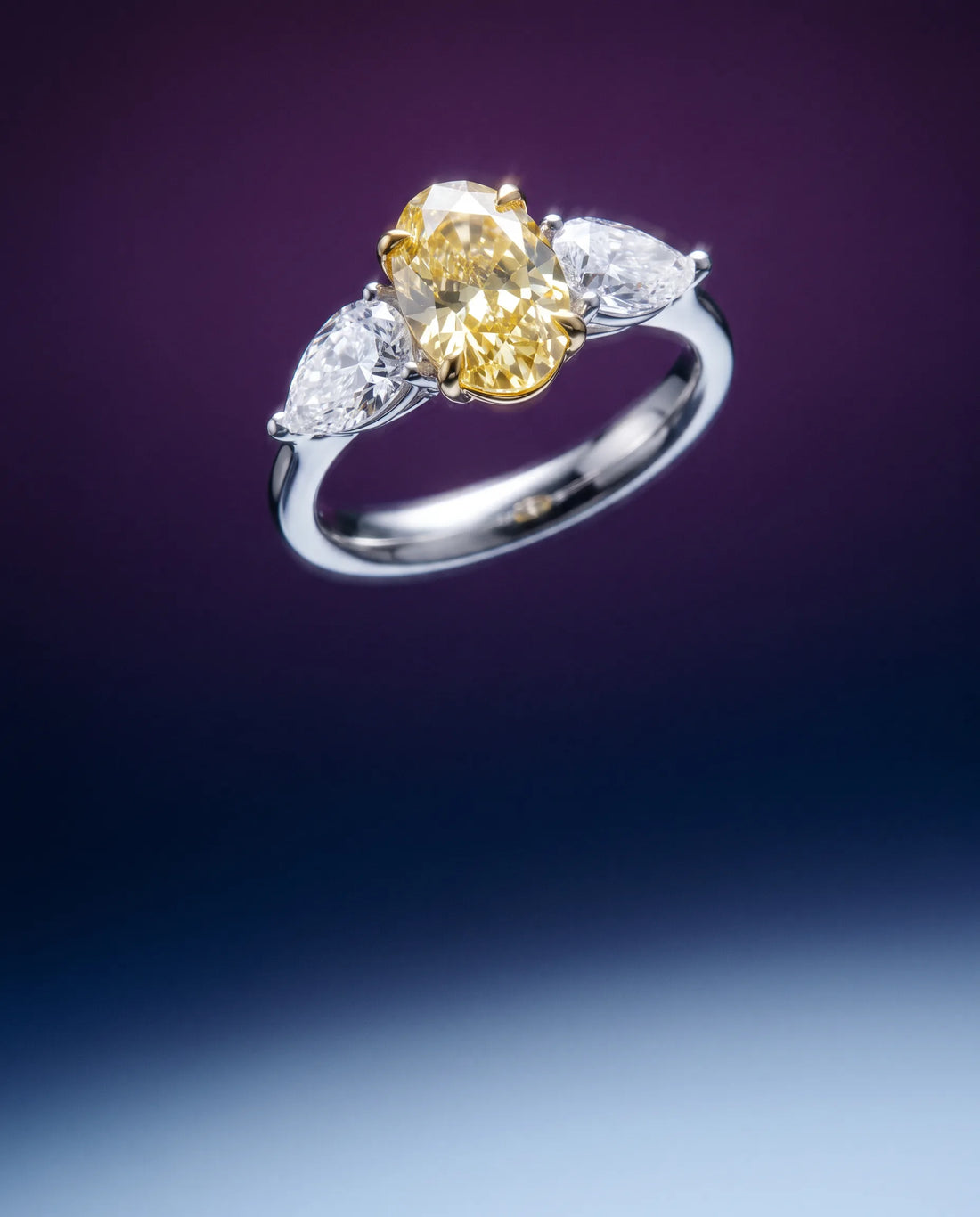 Canary Yellow Diamond Engagement Rings