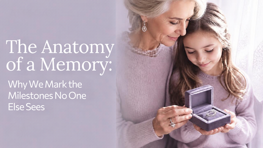 Making memories by passing down jewelry that means something to the family