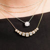Maximalist Round Solitaire Diamond Pendant