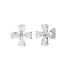Diamond stud earrings