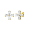 Diamond stud earrings