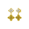 Diamond drop earrings