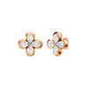 Diamond stud earrings