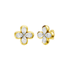Diamond stud earrings