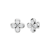 Diamond stud earrings