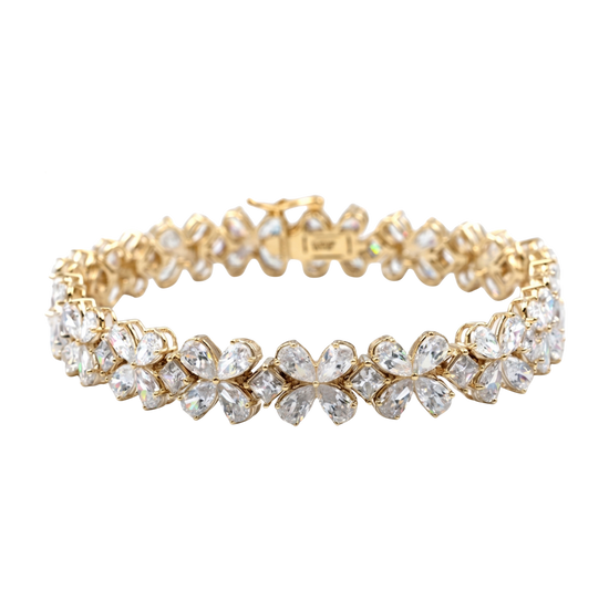 17-carat diamond tennis bracelet