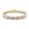 17-carat diamond tennis bracelet