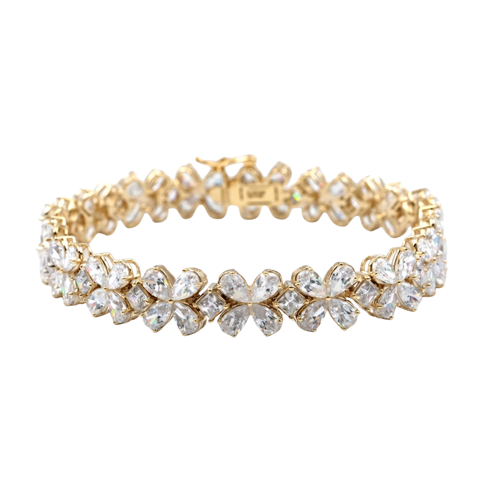 17-carat diamond tennis bracelet