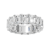 9.5-carat Radiant-cut diamond eternity ring