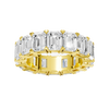 9.5-carat Radiant-cut diamond eternity ring