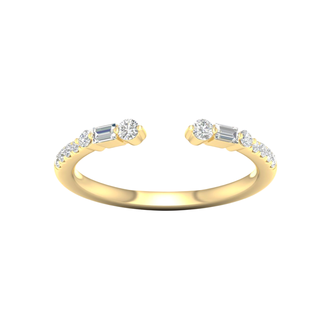 Diamond cluster ring
