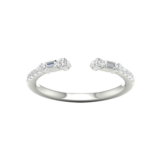 Diamond cluster ring