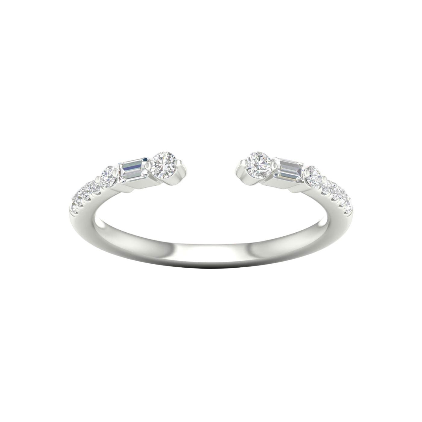 Diamond cluster ring