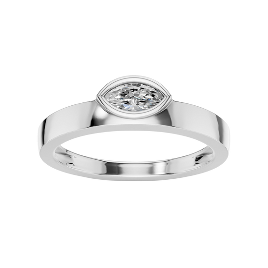 Diamond signet ring