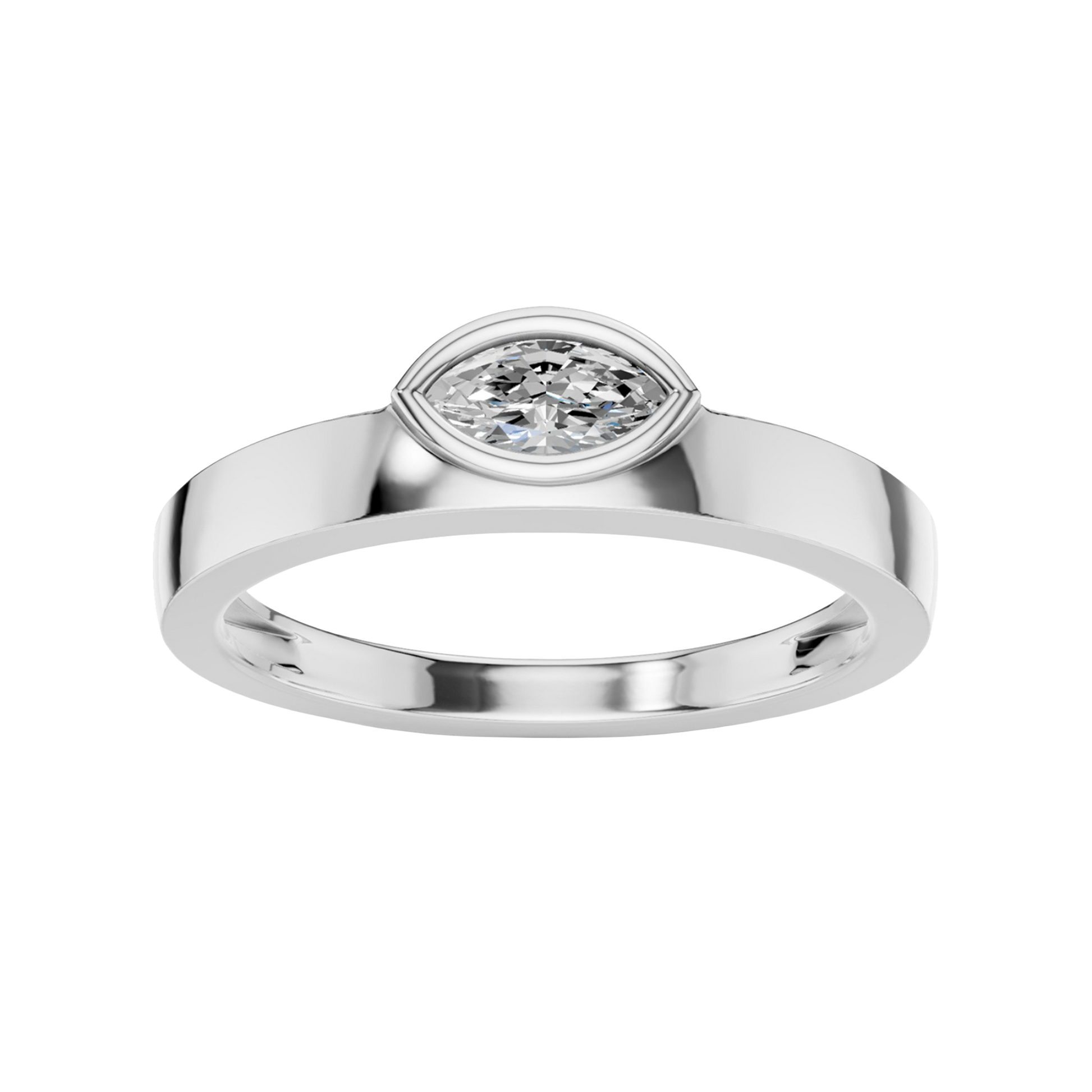 Diamond signet ring