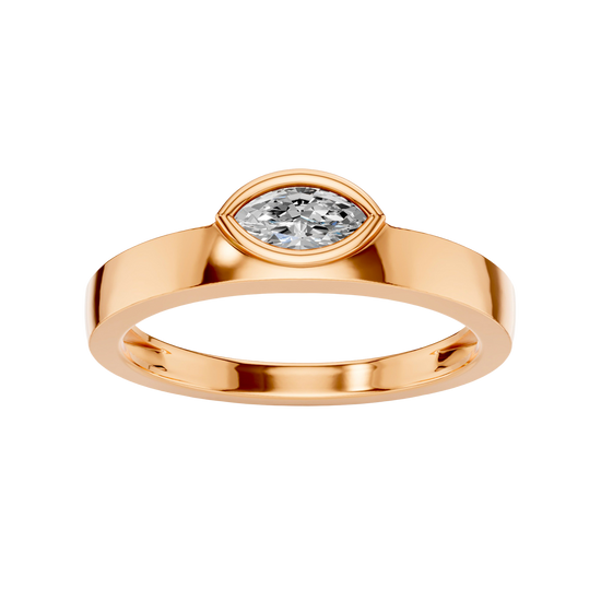 Diamond signet ring