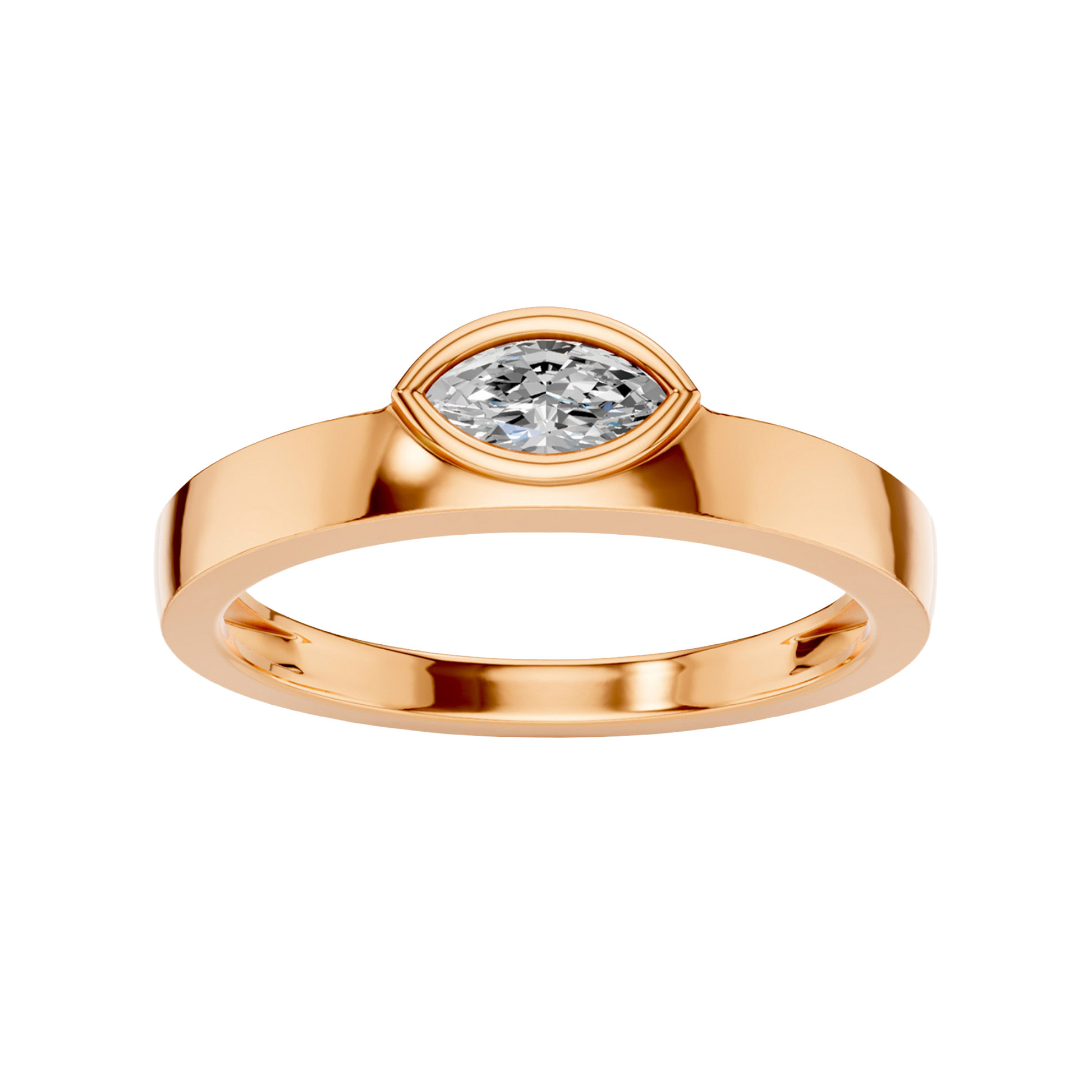 Diamond signet ring