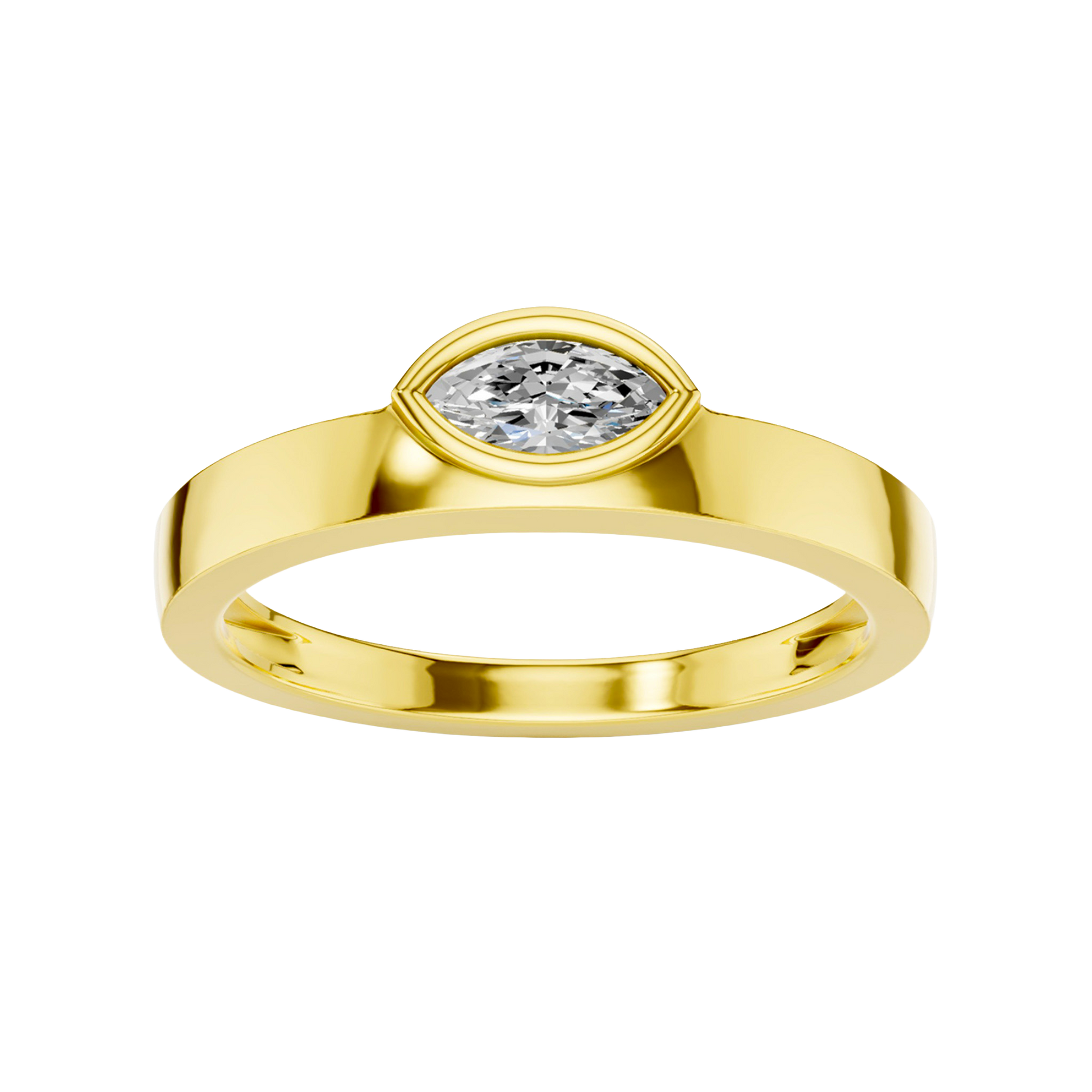 Diamond signet ring