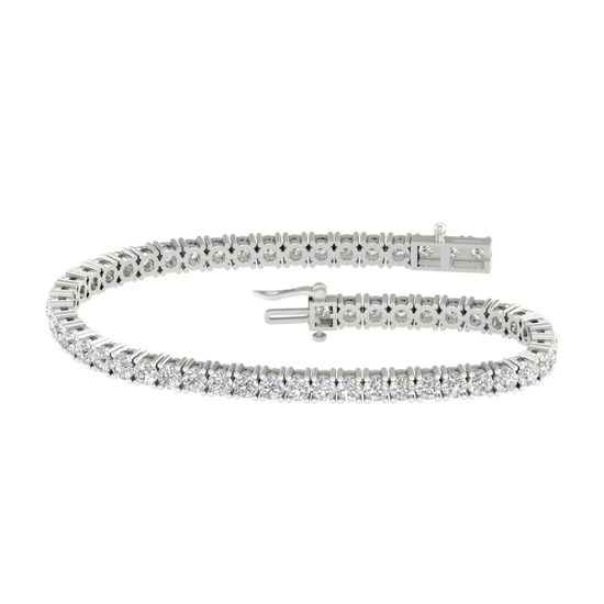 7-carat diamond tennis bracelet