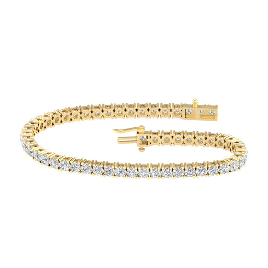 7-carat diamond tennis bracelet