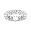 7-carat Round-cut diamond eternity ring