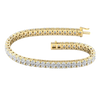 10-carat diamond tennis bracelet