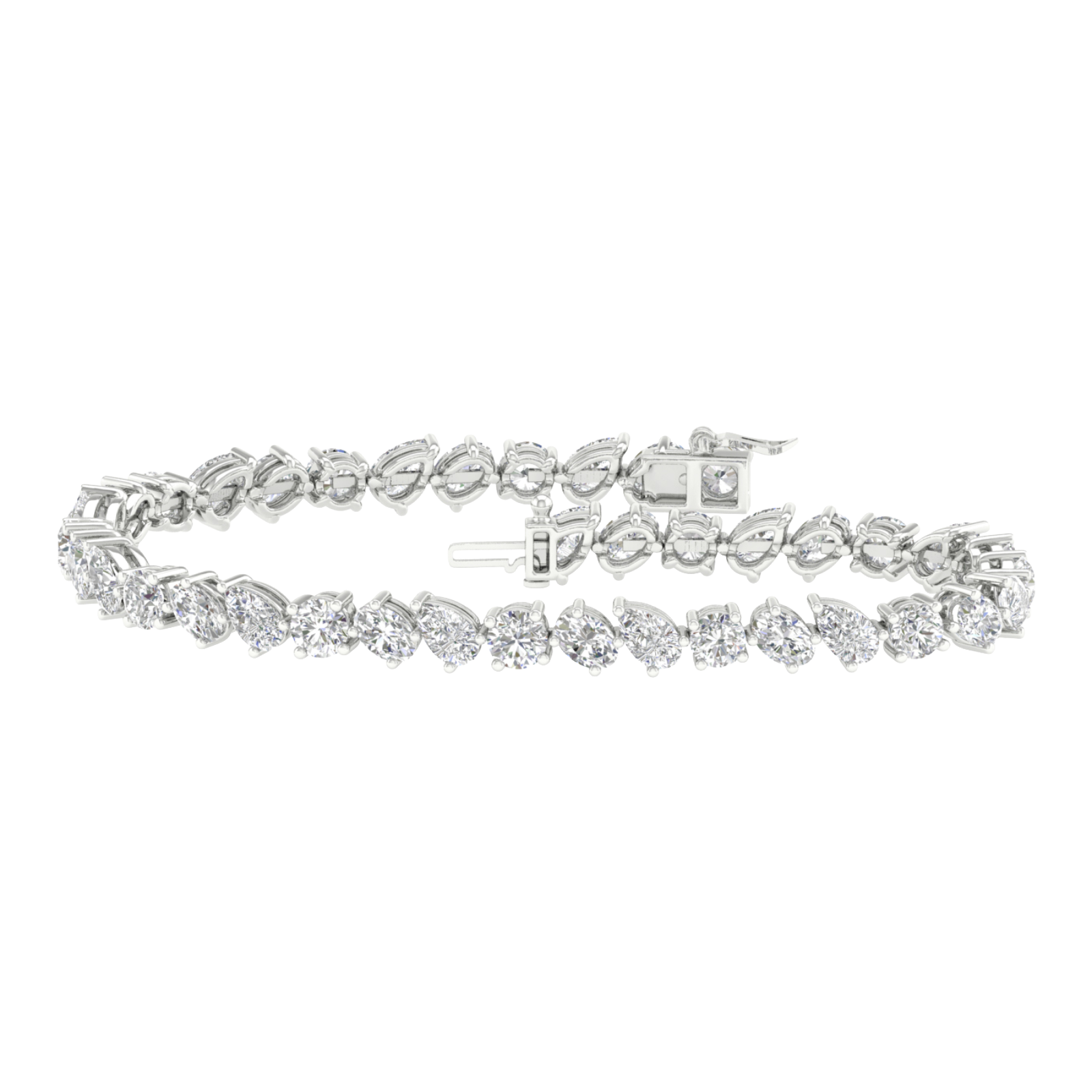 8-carat diamond tennis bracelet