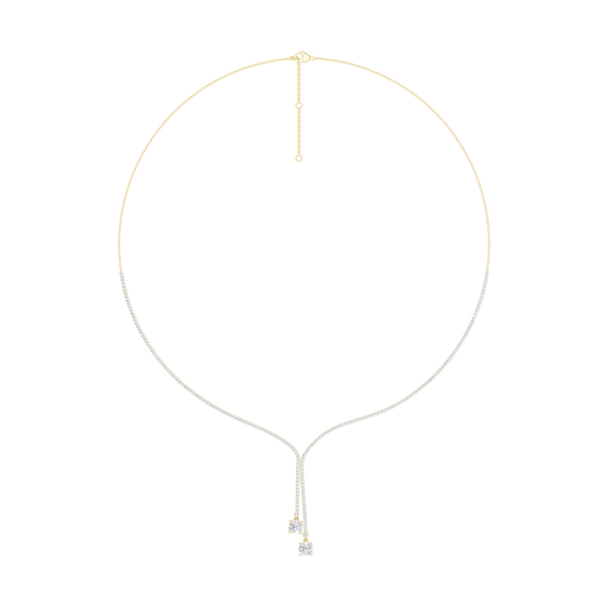 3-carat diamond necklace