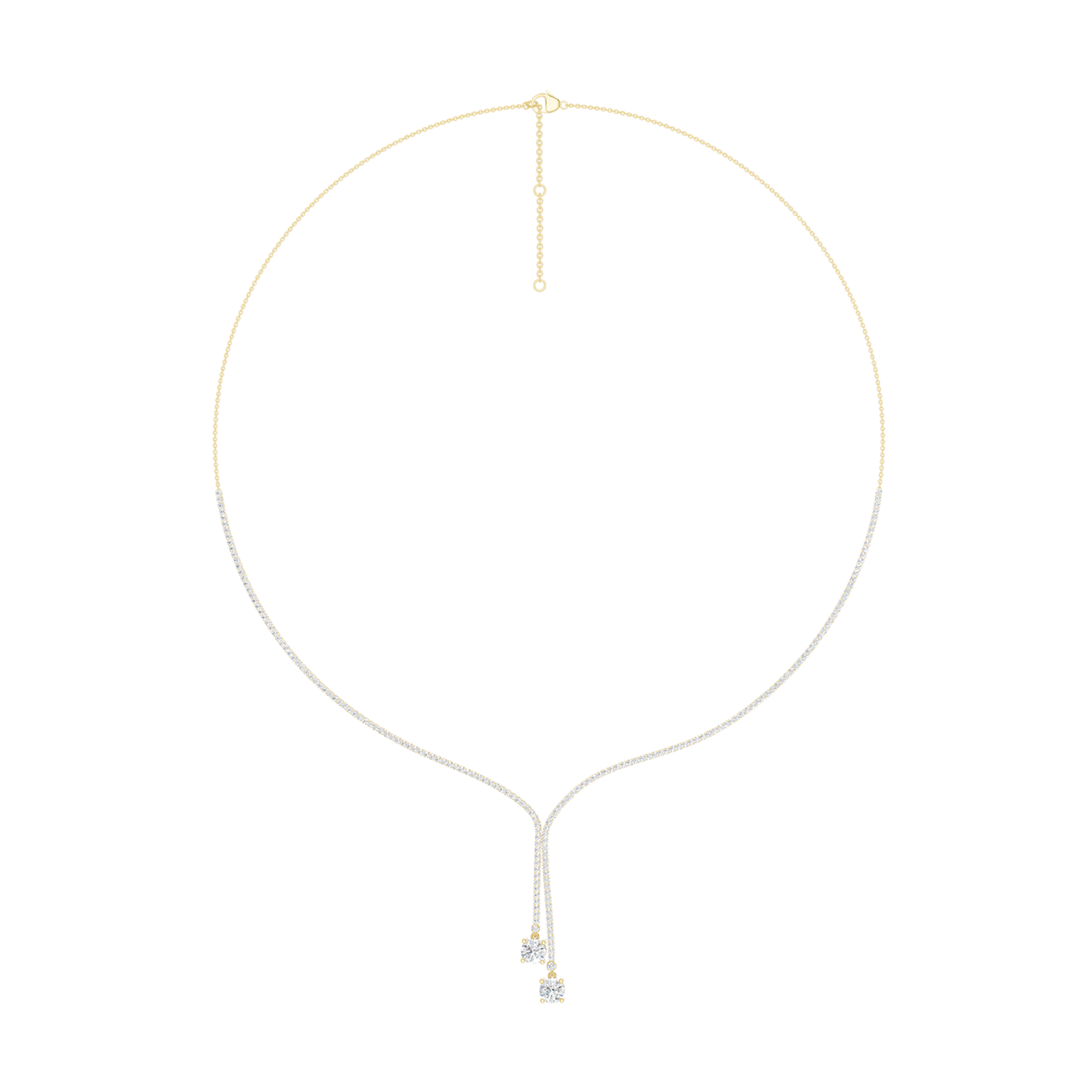 3-carat diamond necklace