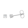 Diamond stud earrings