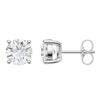 Diamond stud earrings