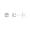 Diamond stud earrings