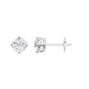 Diamond stud earrings