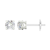 Diamond stud earrings