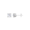 Diamond stud earrings
