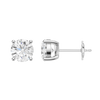 Diamond stud earrings