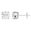 Diamond stud earrings