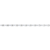Close-up view of a white gold oval diamond tennis bracelet highlighting individual oval diamonds, prong detail, and precise stone setting.
