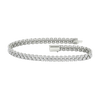 Petite 6-Carat Cluster Diamond Tennis Bracelet