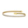 Petite 6-Carat Cluster Diamond Tennis Bracelet