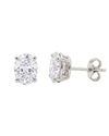Oval Diamond Studs