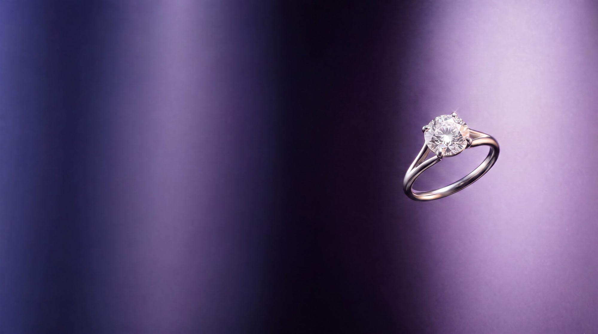 Plain Band Engagement Rings
