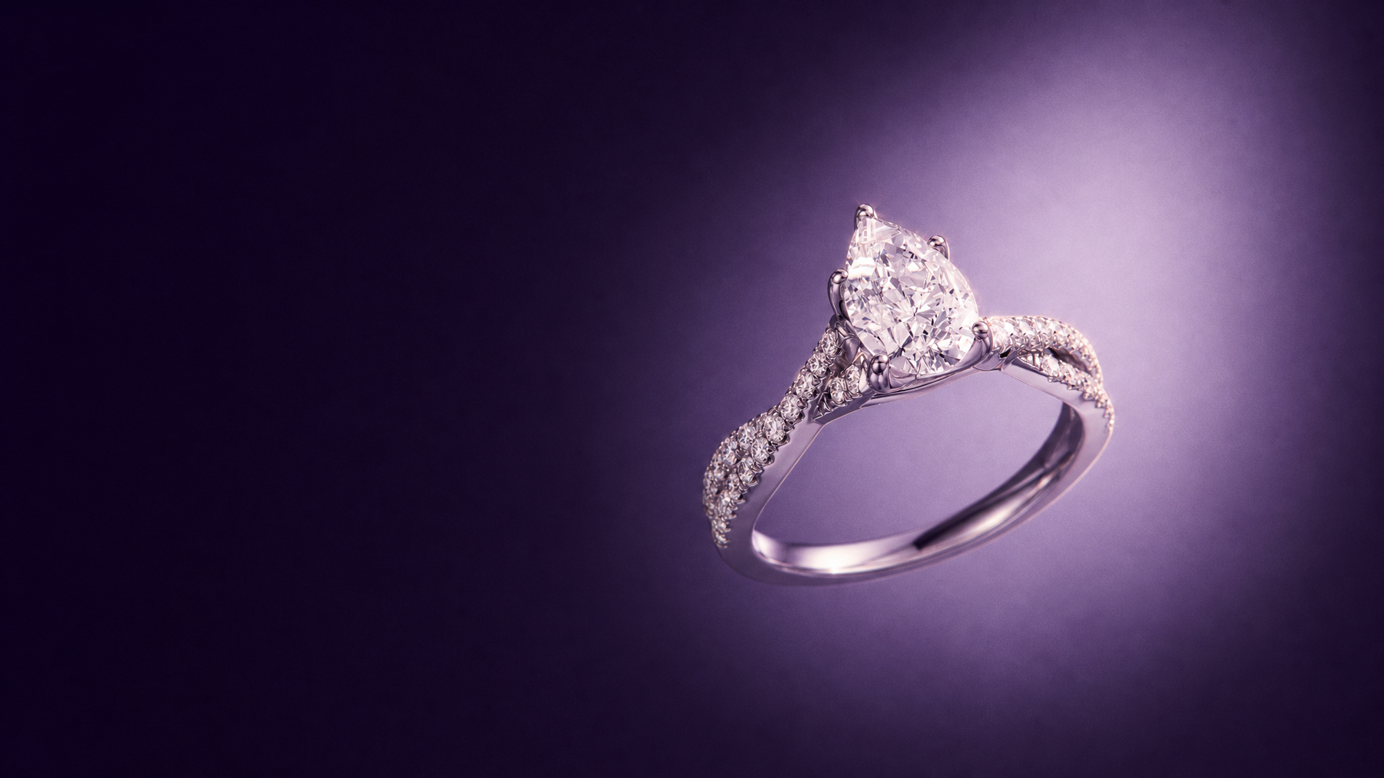 Prong Set-Band Engagement Rings