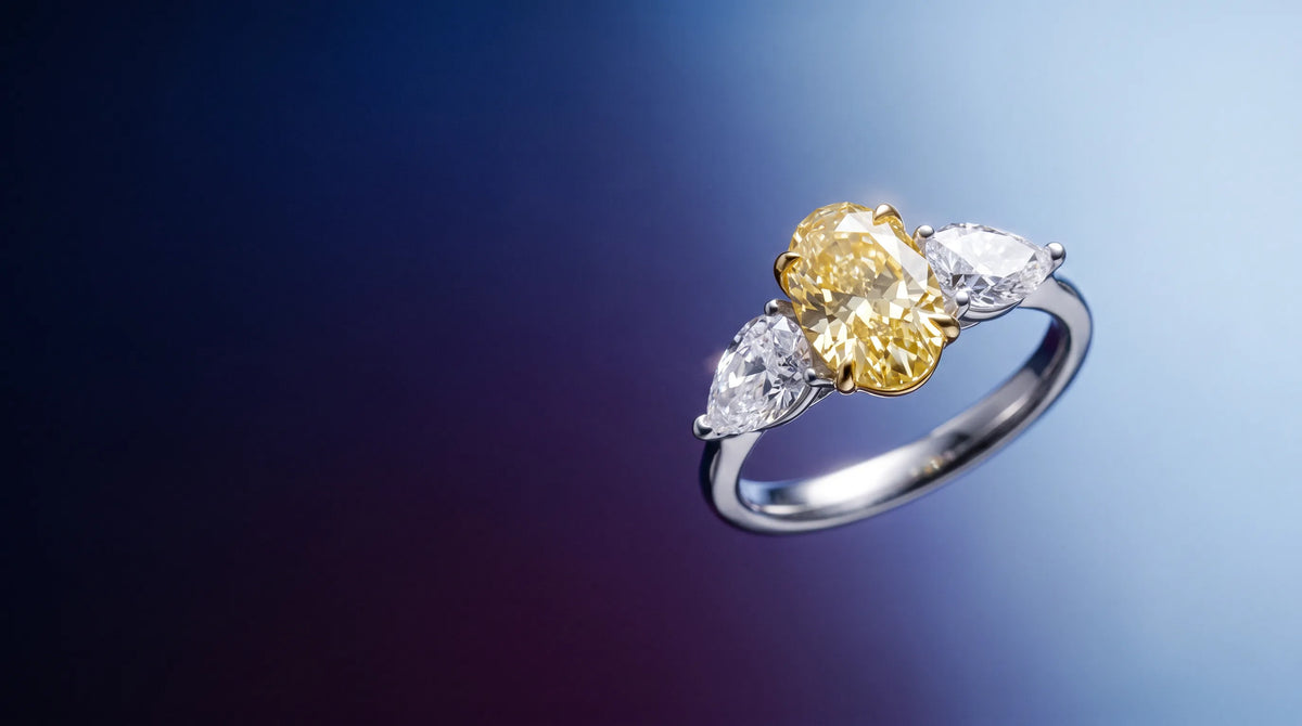 Canary Yellow Diamond Engagement Rings